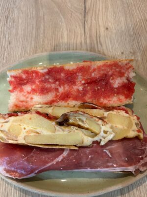 Bar a Tapas à Mons - tapas sur pain