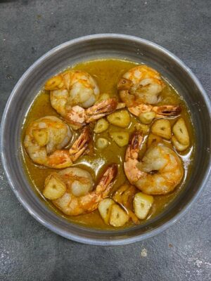 Bar a Tapas à Mons - scampi